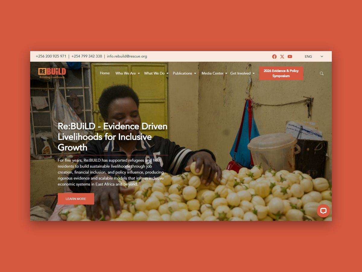 Re:BUiLD website project by Kennedy Akora